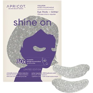 APRICOT Glitter Eye Pads - Shine On Female 2 Stk.