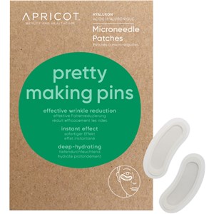 APRICOT Face Microneedle Patches - Pretty Making Pins Øjenmaske Og -pads Female 2 Stk.