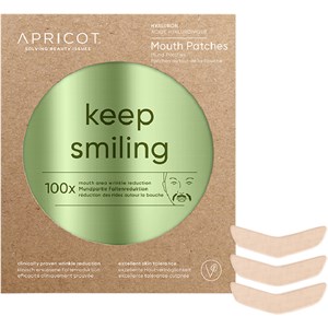 APRICOT Face Mund Patches - Keep Smiling Feuchtigkeitsmasken Damen 24 Stk.
