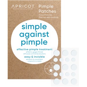 APRICOT Beauty Pads Face Pimple Patches - Simple Against Pimple Utilisable Une Seule Fois 72 Stk.