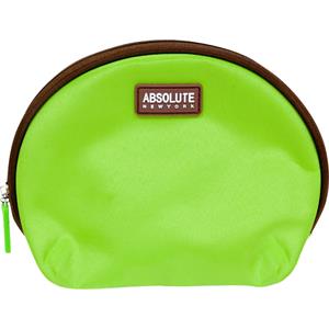Absolute New York - Kosmetiktaschen - Green Microfiber Cosmetic Bag