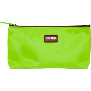 Absolute New York - Kosmetiikkalaukut - Green Microfiber Cosmetic Bag