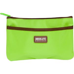 Absolute New York - Kosmetiktaschen - Green Microfiber Cosmetic Bag