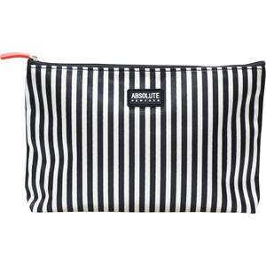 Absolute New York - Kosmetiktaschen - Mono Stripe Satin Cosmetic Bag