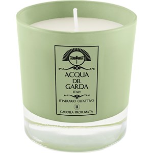 Acqua Del Garda Accessoires Kerzen Route II Olive Glass Candle 22 250 G
