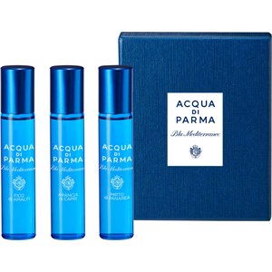 Acqua Di Parma Blu Mediterraneo Coffret Cadeau Eau De Toilette Spray Arancia Di Capri 12 Ml + Eau De Toilette Spray Fico Di Amalfi 12 Ml + Eau De Toil