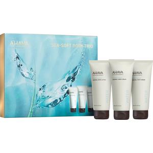 Image of Ahava Geschenke & Sets Sets Sea-Soft Body Trio Mineral Water Body Lotion 100 ml + Mineral Water Hand Cream 100 ml + Mineral Water Foot Cream 100 ml 1 Stk.