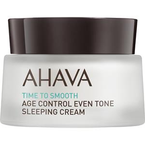 Ahava Time To Smooth Age Control Even Tone Sleeping Cream Nachtcreme Damen