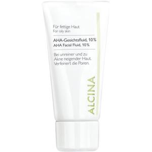ALCINA Fettige Haut Aha-Gesichtsfluid 10% Reinigungscreme Unisex