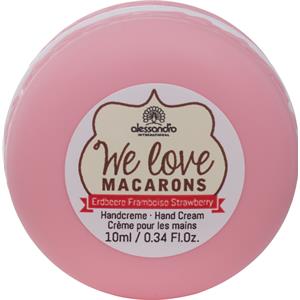 Alessandro - Hand & Nagelpflege - We love Macarons Handcreme Erdbeere