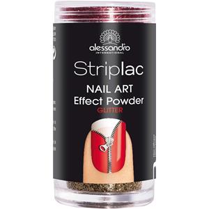 Alessandro - Striplac Peel Or Soak - Nail Art Effect Powder - Glitter
