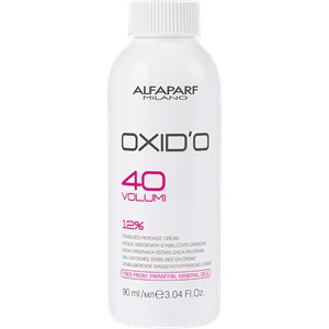 Alfaparf Milano - Sviluppatore - Oxido'o 40 Vol 12% Stabilized Peroxide Cream