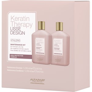 Alfaparf Milano - Keratin Therapy Lisse Design - Vitalizing Maintenance Kit