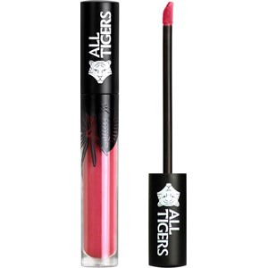 All Tigers Make-up Lippen Liquid Lipstick Nr. 801 Glossy Raspberry 8 Ml