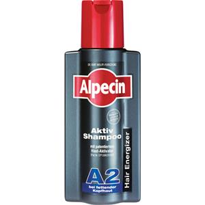 Alpecin Aktivt Shampoo A2 - Fet Hårbotten Unisex 250 Ml