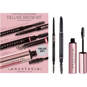 Anastasia Beverly Hills - Augenbrauenfarbe - Natural & Polished Deluxe Kit