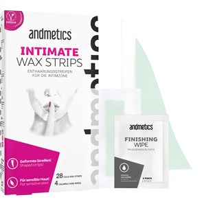 Andmetics Wachsstreifen Intimate Wax Strips Intimpflege Damen 1 Stk.