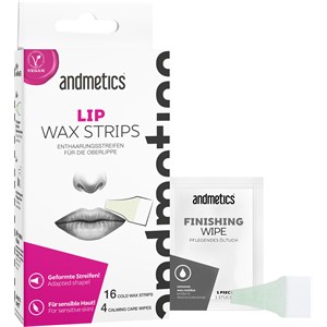 Andmetics - Wax Strips - Lip Stripes Women