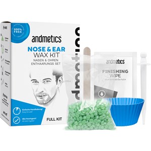 Andmetics - Bandas de cera - Nose & Ear Wax Kit