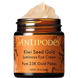 Antipodes Soin Du Visage Soin Pour Les Yeux Kiwi Seed Gold Luminous Eye Cream 30 Ml
