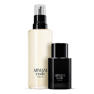 Armani - Code Homme - Armani Code Homme Parfum - Navulbaar 50 ml + Parfum - Navulbaar Navullen 150 ml