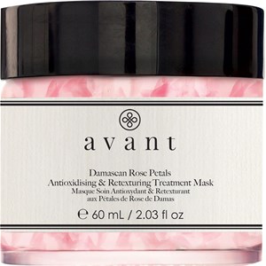 Avant Soin Age Protect + UV Pétales De Rose De Damas Antioxidising & Retexturing Treatment Mask 60 Ml