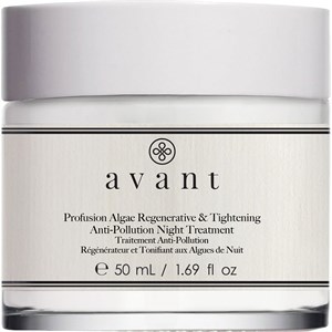 Avant Soin Age Protect + UV Profusion Algae Regenerative & Tightening Anti-Pollution Night Treatment 50 Ml