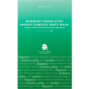 Axis-Y Masken Green Vital Energy Complex Mask Feuchtigkeitsmasken Damen