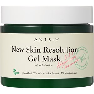 Axis-Y Glow Masken New Skin Resolution Gel Mask Damen