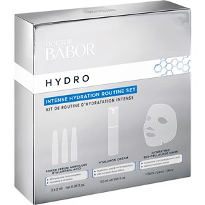 BABOR Doctor BABOR Geschenkset Hyaluronic Ampoules 3x2 Ml + Hyaluron Cream 50 Ml + 1x Hydrating Bio-Cellulose Mask 56 Ml