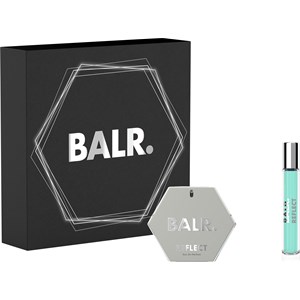 BALR. Parfums Pour Hommes Reflect Coffret Cadeau Eau De Parfum Spray 50 Ml + Travel Spray 10 Ml 60 Ml