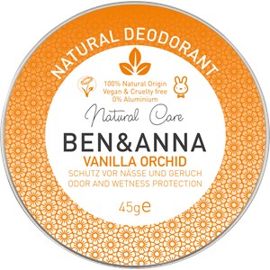 BEN&ANNA - Deocreme - Natural Deodorant Creme Vanilla Orchid