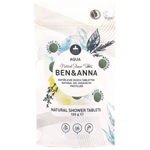 BEN&ANNA - Body and hair - Docciaschiuma naturale in pastiglie Aqua