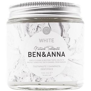 BEN&ANNA Soin Dentaire Toothpaste In A Glass Toothpaste White 100 Ml