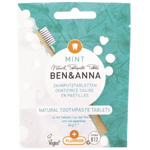 BEN&ANNA - Tooth tablets - Natural toothbrush tablets mint without fluoride