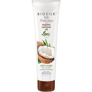 BIOSILK Silk Therapy With Natural Coconut Oil Curl Cream Stylingcremes Damen 148 Ml