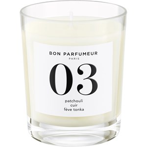 BON PARFUMEUR - Candles - 03 Patchouli, Leather, Tonka Bean