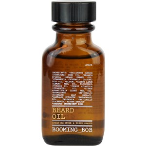 BOOMING BOB - Pleje til ham - Argan Moisture & Fresh Orange Beard Oil
