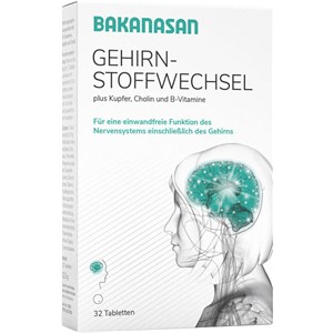 Image of Bakanasan Gesundheitsprodukte Beruhigung und Nervenkraft Gehirnstoffwechsel 32 Stk.