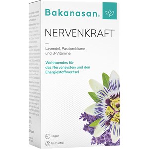 Image of Bakanasan Gesundheitsprodukte Beruhigung und Nervenkraft Nervenkraft plus Lavendel und Passionsblume 60 Stk.