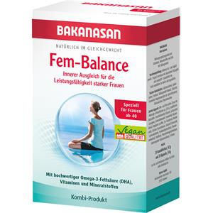 Image of Bakanasan Gesundheitsprodukte Mikro-Nährstoffe Fem-Balance 60 Stk.