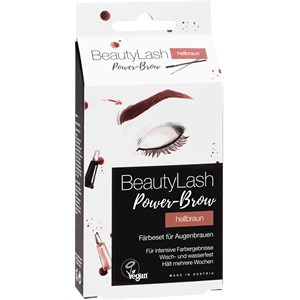 BeautyLash - Augenbrauenfarbe - Power-Brow Färbeset Lightbrown