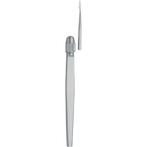 Vorschaubild von Becker Manicure Erbe Kosmetik Monocorpmesser mit Halter 12 cm 1 Stk. Vorschaubild von Becker Manicure Erbe Kosmetik Monocorpmesser mit Halter 12 cm 1 Stk.