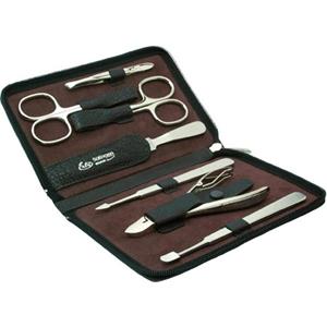 ERBE - Manicure sets - Water buffalo and Russia leather case, 7-part