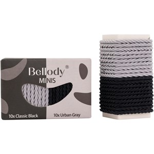 Bellody - Minis - Hair Rubber Set Classic Black & Urban Gray