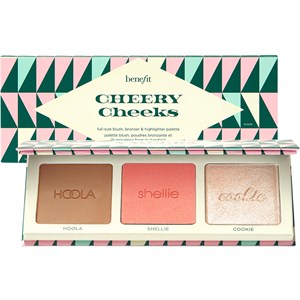 Benefit - Rouge - Cheery Cheeks Limited Edition Face Palette – Blush, Bronzer & Highlighter in Full-Size