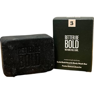 Better Be Bold Soin Soin Pour Hommes Solid Bald Head & Body Wash Bar 110 G