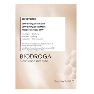 Biodroga Effect Care 360° Lifting Vliesmaske Feuchtigkeitsmasken Damen 16 Ml