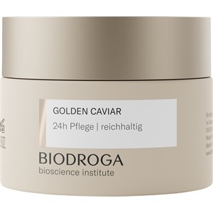 Biodroga Golden Caviar Anti Aging 24h Pflege - Reichhaltig 24h-Gesichtspflege Damen 50 Ml