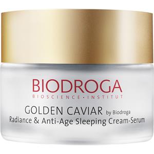 Biodroga - Golden Caviar - Radiance & Anti-Age Sleeping Cream-Serum